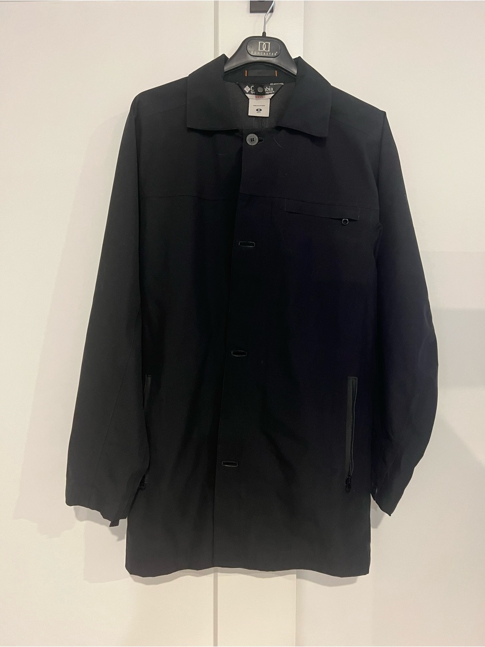 Women’s Columbia Navy Trench Coat l S
